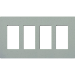 Lutron, Satin Colors Wallplates, SC-4-BG