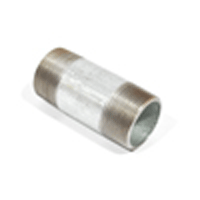 Smith Cooper, 1/4" X 3" Galvanized Steel Nipple, 84NI4002030C, M67584