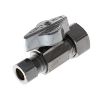 BrassCraft, Lead Free 1/4 Turn Straight Stop Valve, M77515