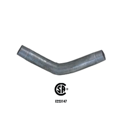 Rigid 90Â° Elbows Galvanized Steel