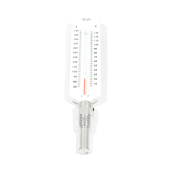 Wal-Rich, Economy Hot Water Thermometer, 40 - 280°F, 1/2 In